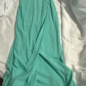 Lands' End Aqua Blue Dress
